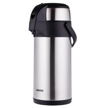 Thermos - Isoleerkan - Pompkan Inox - met duwpomp 3l - Nieuw beschikbaar voor biedingen