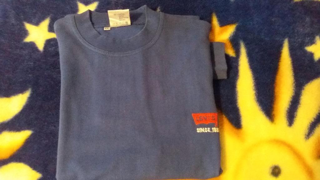 Levis vintage jaren 90 vintage herentrui voor de winter maat, Blauw, Overige maten, Ophalen of Verzenden, Zo goed als nieuw