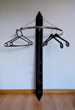 Moderne kapstok, chroom/zwart, Huis en Inrichting, 100 tot 150 cm, Zo goed als nieuw, Metaal, Ophalen
