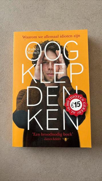 Ruben Mersch - Oogklepdenken, Ophalen of Verzenden, Zo goed als nieuw, Ruben Mersch
