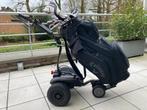 Golfkar golftrolley elektrisch (lithium batterij), Ophalen, Gebruikt, Golfkar, Overige merken