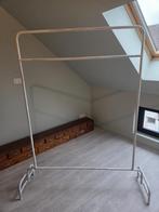 zeer stevig kledingrek in metaal, Ophalen, Zo goed als nieuw