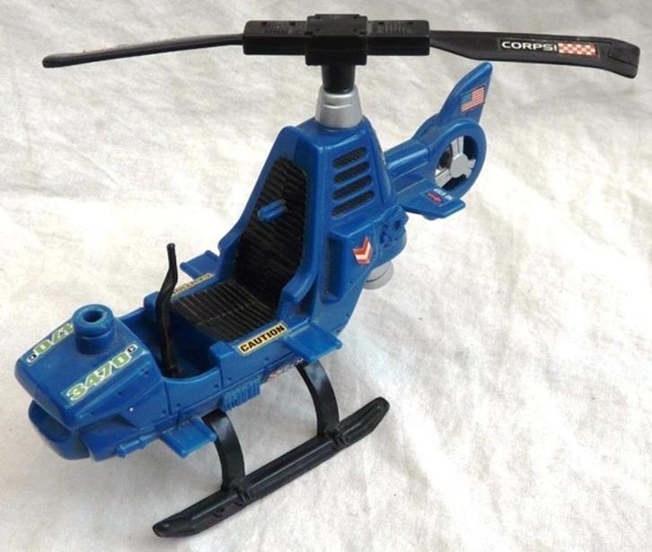 LANARD THE CORPS Vehicle / Voertuig, Helicopter, 1998.(Nr.1), Collections, Jouets, Utilisé, Enlèvement ou Envoi