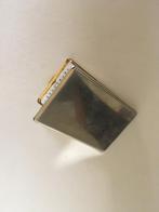 Metalen kaarthouder, Antiek en Kunst, Antiek | Zilver en Goud, Ophalen of Verzenden