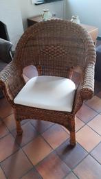 Fauteuil en osier, Ophalen, Gebruikt
