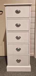 Witte ladenkast, Huis en Inrichting, Kasten | Ladekasten, Ophalen