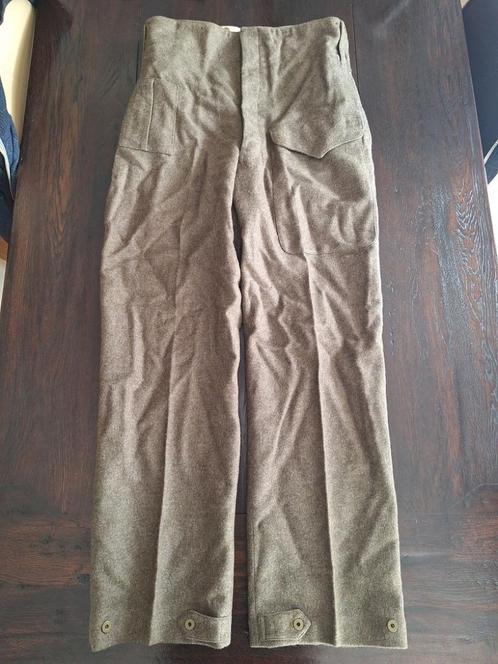 Canadese battledress broek 1942-43 size 16!, Verzamelen, Militaria | Tweede Wereldoorlog, Kleding of Schoenen, Verzenden