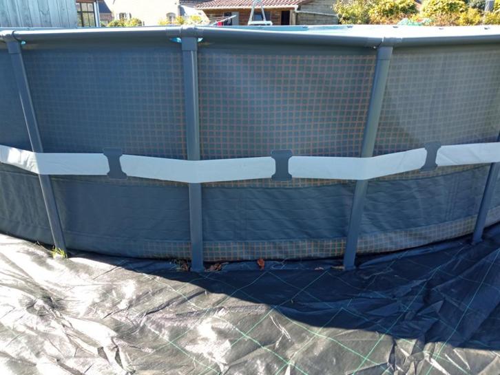 Intex zwembad 732 x 132 cm, Tuin en Terras, Zwembaden, Gebruikt, Opzetzwembad, 120 cm of meer, Rond, Ophalen
