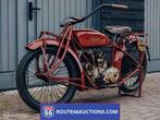 Indian Scout | 1925 | Route 66 Auctions, Auto's, Oldtimers, Overige merken, Zwart, Bedrijf, Handgeschakeld