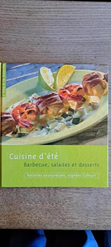 Livre : " Cuisine d'été" beschikbaar voor biedingen