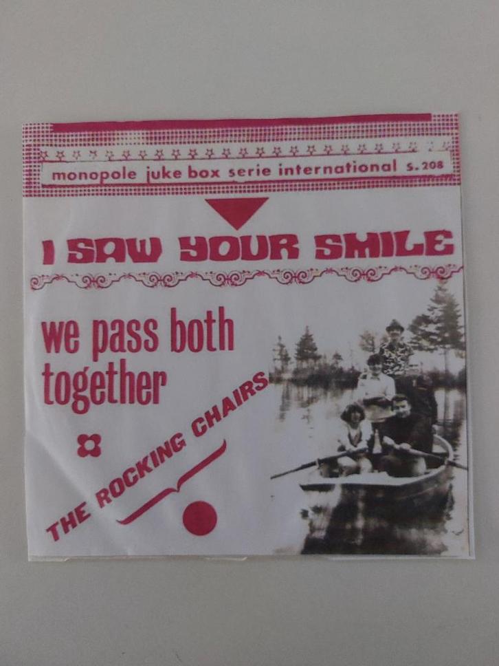The Rocking Chairs (Belpop) - I Saw Your Smile(Hoes is copy), Cd's en Dvd's, Vinyl Singles, Pop, Ophalen of Verzenden