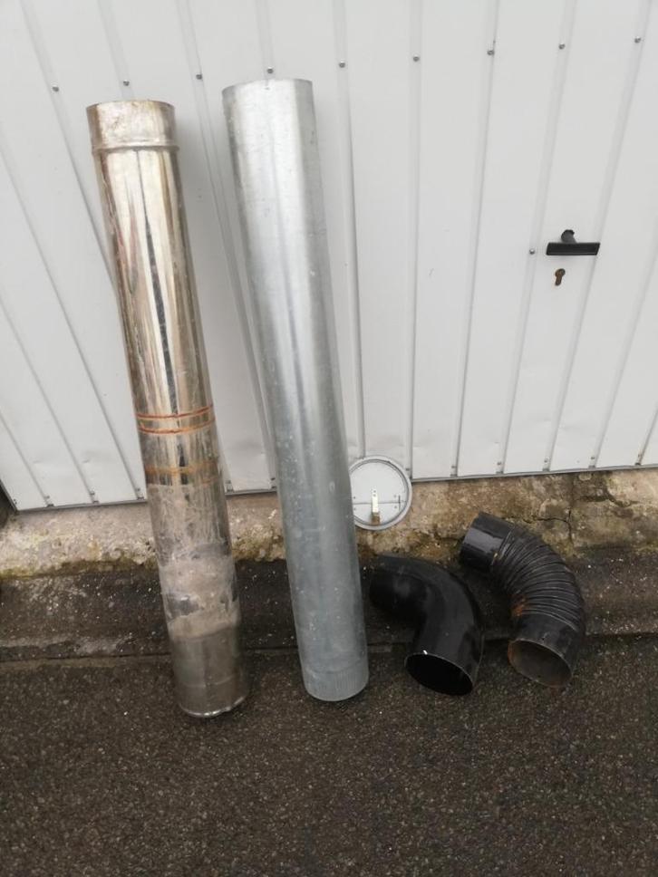 buses de cheminée, Doe-het-zelf en Bouw, Ventilatie en Afzuiging, Zo goed als nieuw, Ophalen