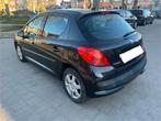 Peugeot 207 benzine weinig km keuringvrij zorgeloos rijden!, Auto's, Peugeot, Voorwielaandrijving, Stof, Zwart, Zwart
