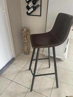 12 BARSTOELEN leder, Huis en Inrichting, Barkrukken, Ophalen, Met voetsteun, 60 tot 90 cm, Leer