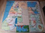 schoolkaart Judea Palestina, Ophalen, Gebruikt