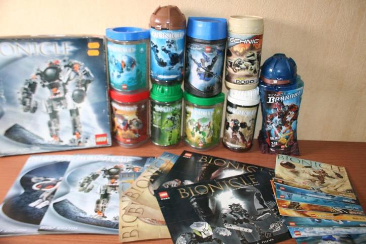 Lot lego bionicle sets boekjes canisters heel veel!, Kinderen en Baby's, Speelgoed | Duplo en Lego, Lego, Ophalen of Verzenden