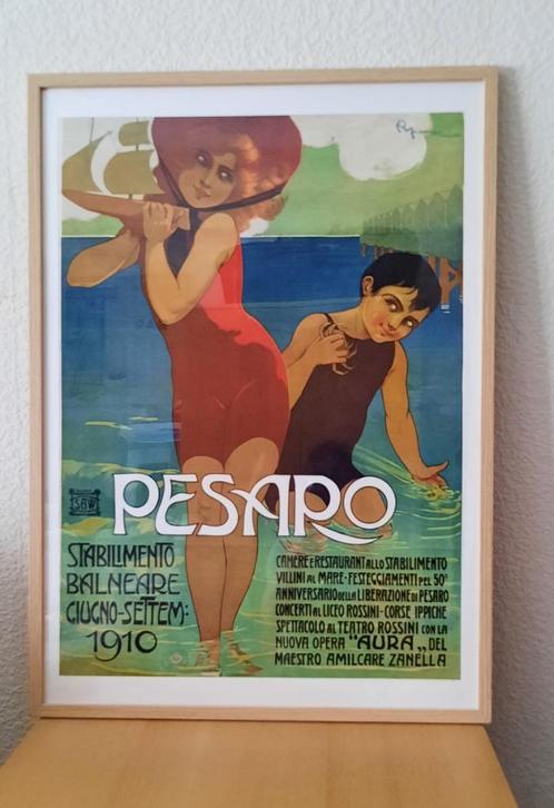 Art Nouveau affiche - Roberto Franzoni (Italie, 1882-1960), Antiquités & Art, Art | Peinture | Classique, Enlèvement ou Envoi