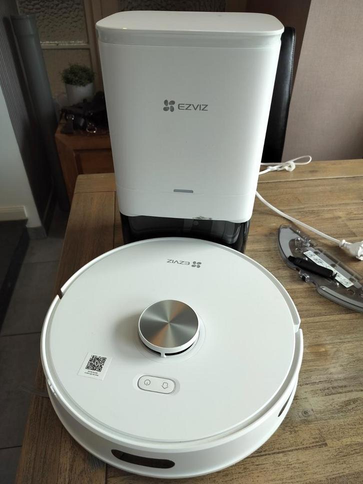 Ezviz RE5 Plus, Elektronische apparatuur, Stofzuigers, Zo goed als nieuw, Robotstofzuiger, Stofzak, Ophalen of Verzenden