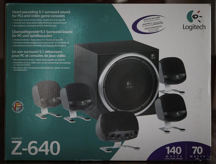 computerboxen, Computers en Software, Pc speakers, Zo goed als nieuw, Audiokanaal 5.1, Ophalen