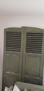 Authentieke houten luiken/deuren - vintage groen, Antiek en Kunst, Ophalen