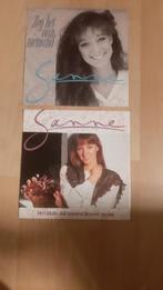 2 leuke vinyl singles Sanne !, En néerlandais, Enlèvement ou Envoi, Single, Comme neuf