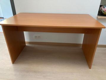 Ensemble bureau / armoire basse / bloc tiroir bois hetre