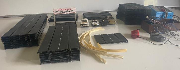 Marklin Sprint oldtimercircuit, Kinderen en Baby's, Speelgoed | Racebanen, Gebruikt, Onderdelen, Elektrisch, Overige merken, Zelf te bouwen