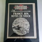 "TINTIN EST MORT" ex. LIBÉRATION 5 MARS 1983., Collections, Comme neuf, Tintin, Enlèvement