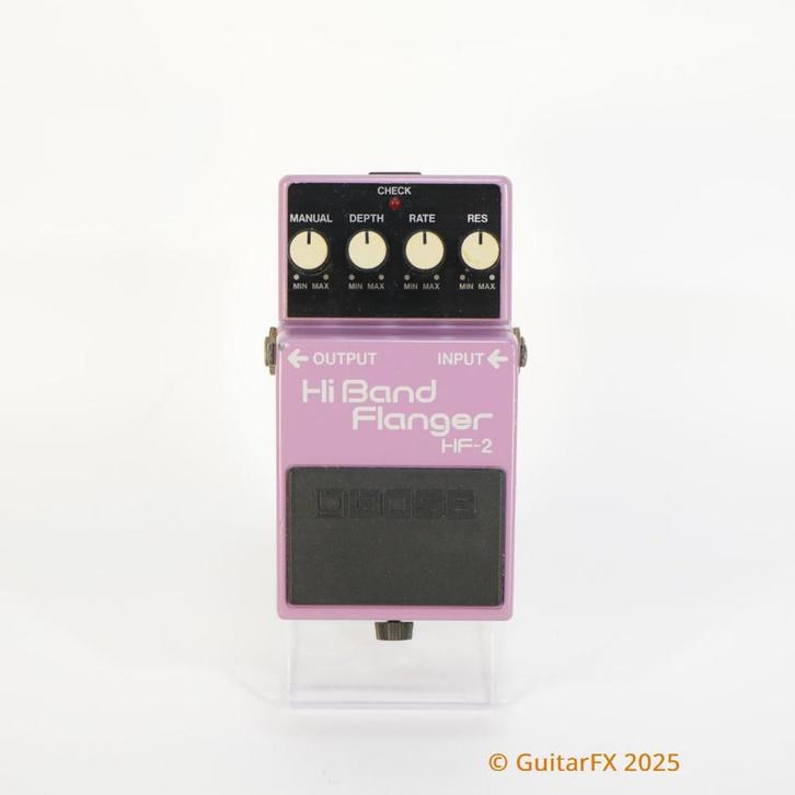 Boss HF-2 Hi Band Flanger (s/n 610100, Vintage, Made in Japa, Muziek en Instrumenten, Effecten, Gebruikt, Ophalen of Verzenden