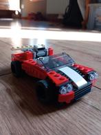 Rode lego auto zonder dak, Ophalen of Verzenden, Lego, Zo goed als nieuw