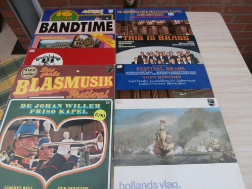 lps:marsen,blaaskapellen-brassband -(nieuwe lijst)-zie lijst, Cd's en Dvd's, Vinyl | Overige Vinyl, Gebruikt, Ophalen of Verzenden