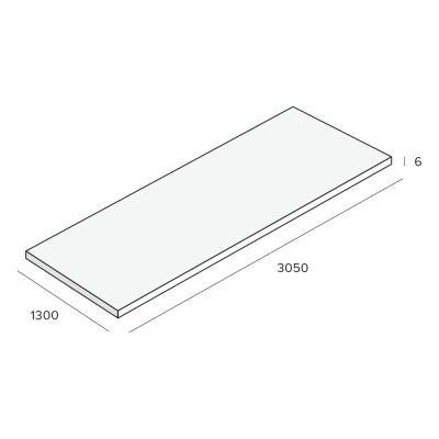 Trespa platen zwarte nieuwe 3 stuks, Doe-het-zelf en Bouw, Hout en Planken, Nieuw, Plank, Overige houtsoorten, 300 cm of meer