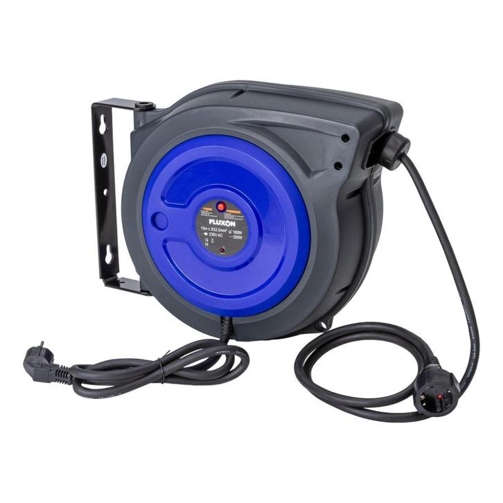 Automatische stroomhaspel - kabelhaspel 15M ( 3x2.5mm ), Auto diversen, Overige Auto diversen, Verzenden