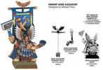 Dwarf King Kazador - Kazador Koning der Dwergen, Ophalen of Verzenden, Nieuw, Warhammer, Figuurtje(s)