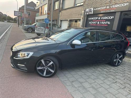 Volvo V60 2.0D R-Design 2017 Volvo Carnet**VAT 9504**, Auto's, Volvo, Bedrijf, Te koop, V60, ABS, Adaptive Cruise Control, Airbags