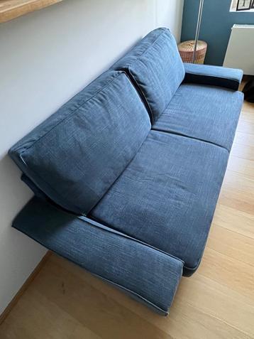 Canapé lit (2 personnes) IKEA VILASUND, Banc droit, Comme neuf, Enlèvement, Deux personnes