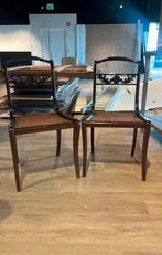 Set van 2 antieke stoelen, Comme neuf, Enlèvement