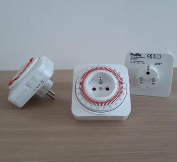mechanische tijdschakelklok (3 stuks) per 15 minuten beschikbaar voor biedingen