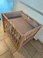 Babypark merk ‘bopita’ met toebehorden set ‘baby’s only’, Ophalen, Zo goed als nieuw, Rechthoekig, In hoogte verstelbaar