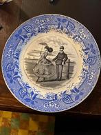 Oud humoristisch bordje Oostende, begin 20ste eeuw, Antiek en Kunst, Ophalen