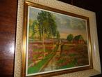 *R. Verbeke (1929) -Mooie schilderij -Vermeld in PIRON, BAS, Ophalen of Verzenden