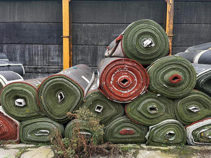 Kunstgras met inzanding van hockeyveld, Tuin en Terras, Gras en Kunstgras, Kunstgras, Ophalen