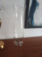 Hoge glazen vaas 48 cm, Huis en Inrichting, Woonaccessoires | Vazen, Ophalen of Verzenden, Zo goed als nieuw