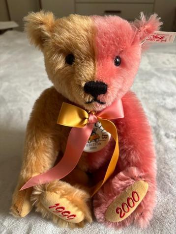 Ours Steiff Millenium, Enlèvement ou Envoi, Comme neuf, Ours en tissus, Steiff