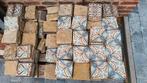 Lot de carreaux de ciment, Bricolage & Construction, Dalles & Carrelages, Enlèvement, Utilisé