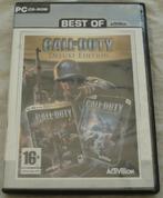 Game Best of Call of Duty Deluxe Edition PC CDROM Activision, Online, Shooter, Utilisé, Enlèvement ou Envoi