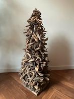 Unieke massief houten drijfhout kerstboom, Ophalen, Zo goed als nieuw