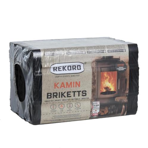 Briquettes de lignite (7 x 10 kg) + allume-feu, Doe-het-zelf en Bouw, Verwarming en Radiatoren, Nieuw, Ophalen