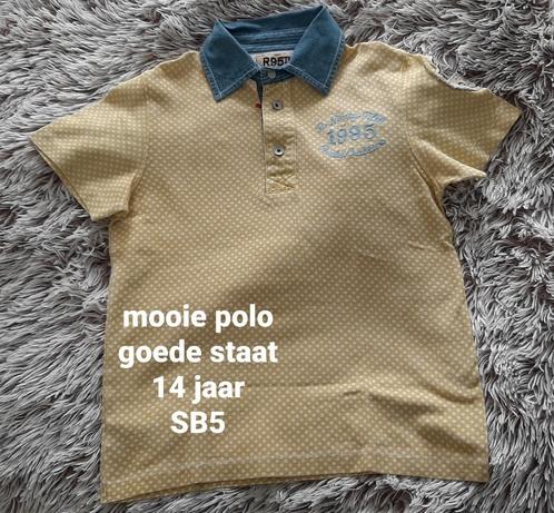 Mooie polo in goede staat, maat 164., Kinderen en Baby's, Kinderkleding | Maat 164, Zo goed als nieuw, Jongen, Shirt of Longsleeve