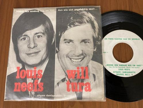 Will Tura, Louis Neefs – De Twee Kanten Van De Wereld, Cd's en Dvd's, Vinyl Singles, Single, Nederlandstalig, 7 inch, Ophalen